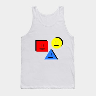 Smiley Shapes Tank Top